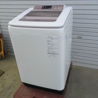 パナソニック全自動電気洗濯機 ステンレス槽NA-FA80H1　8...