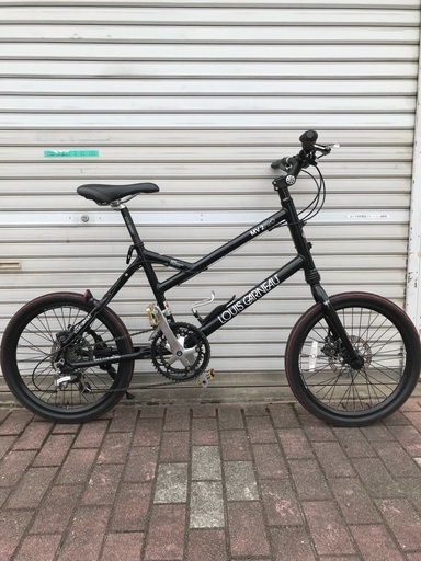ルイガノ、ミニベロ 20インチ×1.5、11年前に新車で購入。 室内保管、3カ月前にタイヤ、チューブ、チェーン交換しました。