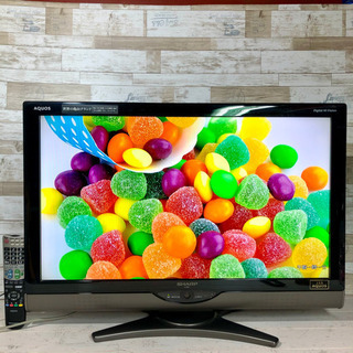 【激安‼️】SHARP AQUOS 液晶テレビ32型✨ 高画質⭐️ HDMI×3⭕️ 配送無料🚛