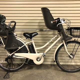 電動自転車☆ブリヂストン ハイディⅡ 限定カラー 3人乗 残キロSW☆