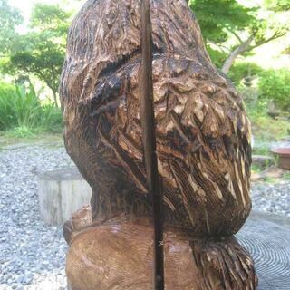 チェンソーアート ふくろう FUK023427