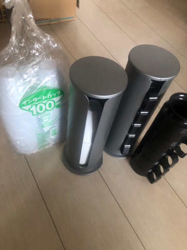 値下げ カップ ホルダー ディスペンサー 7インサートカップf型 2列100個入 はまっちょ 清水の生活雑貨の中古あげます 譲ります ジモティーで不用品の処分