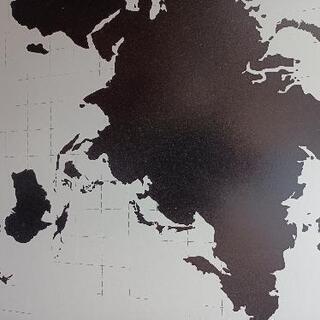 【ネット決済】日本が中心ではない世界地図　アート