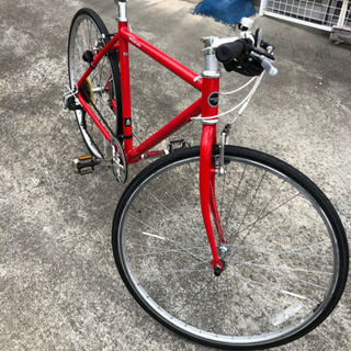 自転車 WEEKEND BIKES 赤タイヤサイズ28×15／8 7段変速