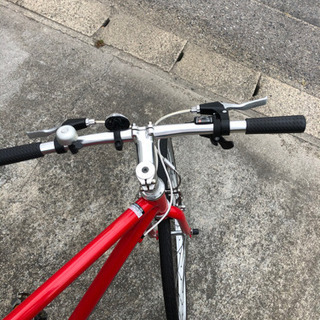 自転車 WEEKEND BIKES 赤タイヤサイズ28×15／8 7段変速
