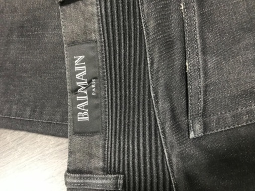 BALMAIN PARIS バイカーデニム　32