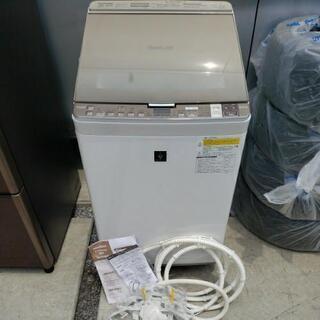 ☆美品☆ SHARP シャープ 8kg 全自動洗濯機 ES-GX...