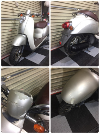 深谷市　ホンダ　クレアスクーピー AF55 　原付 スクーター 50cc バイク シルバー　[ビーノ ベルデ クレア ジョルノ ヴェルデ お探しの方いかがですか？?