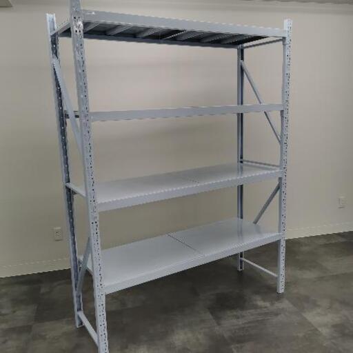 横幅150cm★100kg/段★新品★倉庫用　スチールラック　収納ラック