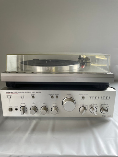 ONKYO ターンテーブル、アンプ　まとめ出し！