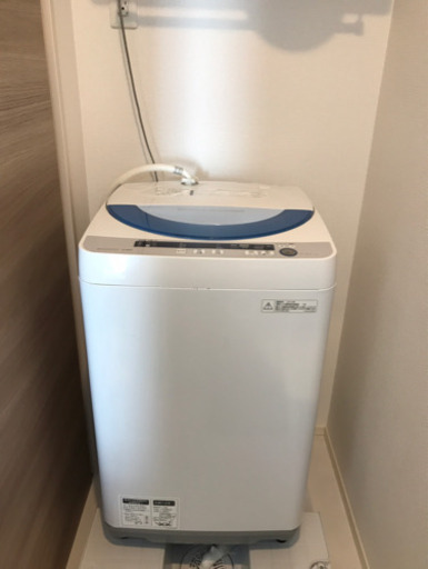 洗濯機 SHARP ES-GE55P 美品
