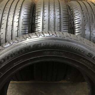 GOODYEAR EfficientGrip SUV 235/55R18 18インチ 夏タイヤ 4本 2018年製 バリ溝 ハリアー VW/ティグアン audi/Q3等　(VTG366) クレジットカード QR決済可能