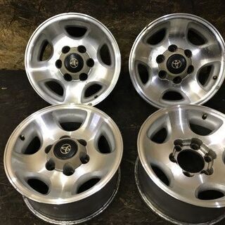 TOYOTA トヨタ 純正ホイール 16インチ 4本 8J6HPCD139.7±0 (VHF190) クレジットカード QR決済可能