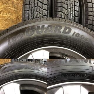 タイヤ、ホイール 【YOKOHAMA ice GUARD iG60 155/80R13】スタッドレス 