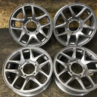 ① ジムニー 16インチ 純正ホイール JB64 ① 美品 SUZUKI スズキ JB64 ジムニー XC 純正ホイール 16インチ 4本 5.5
