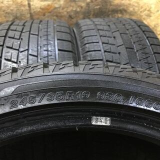 YOKOHAMA ice GUARD iG60 245/35R19 19インチ スタッドレス 4本 2017年 