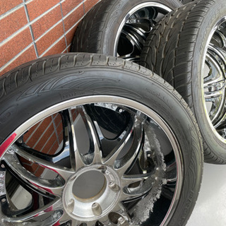 22インチタイヤホイールセット格安　ランクル100 シグナス　ランクル200