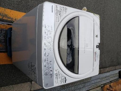 配達設置無料‼（引取は値引）超美品 上開き 洗濯機7kg    洗濯機:0055