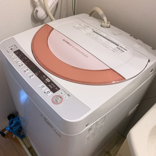 6/29~30受渡★シャープ 洗濯機 6.0kg 2015年製