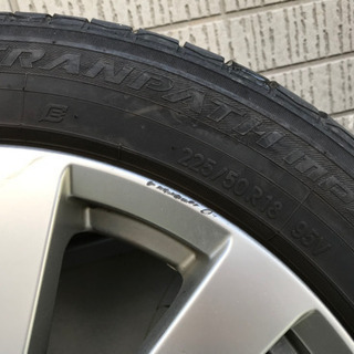 OZ 18インチ4本　トランパスmpz エスティマ50使用