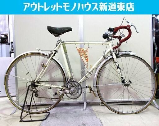 レトロ ロードバイク シマノ600 ヴィンテージ クロモリ 2×6 12速 700C 自転車 shimano 600 当時物 希少 ジャンク 札幌市東区 新道東店