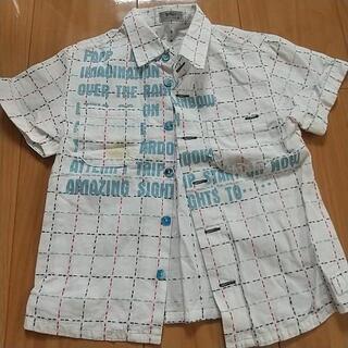 【取引中】PAPP 100cm　チェックシャツ