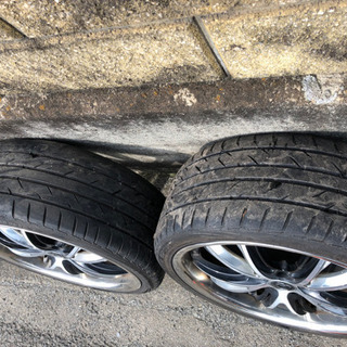 【最終　さらに値下げしました】20インチホイール　4本　10型アルファードで使用