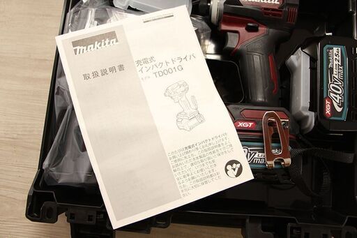 未使用品 マキタ makita 充電式インパクトドライバ TD001GDXAR