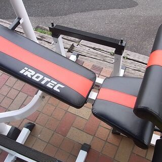 IROTEC アイロテック ハイパー マルチ ウエイト ベンチ インクライン／スクワット／レッグカール セーフティーラック付