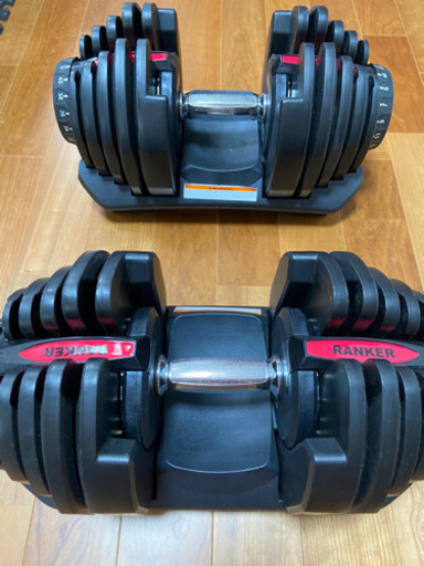 送料込み　RANKER 可変式ダンベル 40Kg 楽天市場】【楽天1位】ダンベル 可変式 40kg 2個セット 可変式