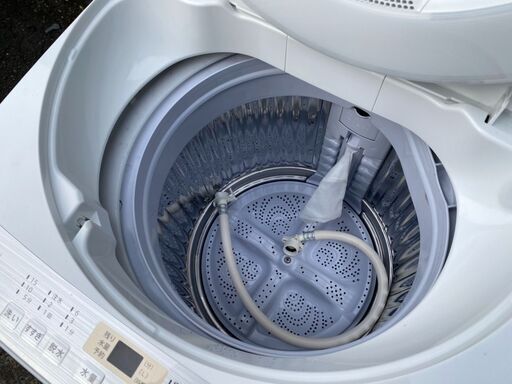 SHARP　全自動電気洗濯機　ES-GE6C-W 2019年製　6.0㎏　風乾燥3.0kg 美品　売ります。配送可能！
