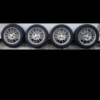 エンケイ RIVAZZA 中古タイヤ 14インチ - タイヤ、ホイール 