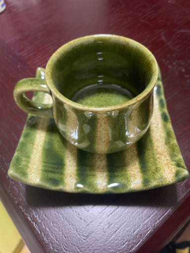 織部コーヒーセット　未使用品です