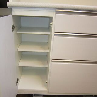 S157  NITORI  キッチンボード、食器棚、120cm