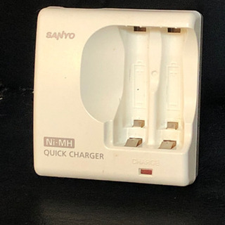 【無料】SANYO サンヨー　単3充電池充電器