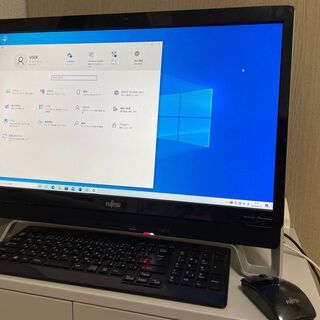 TVも見られる⭐︎core i7搭載FUJITSUデスクトップ型パソコン（マウス 