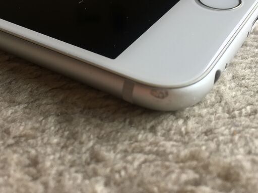 iphone6plus silver16GB SIMフリー 付属品：apple純正未使用