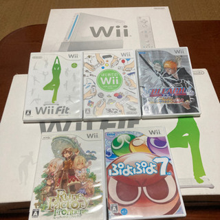 Wii本体　ソフト諸々