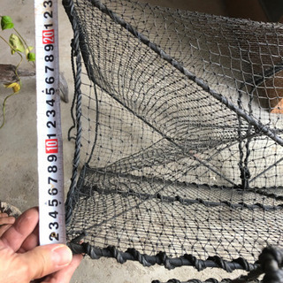 カニ カニ取り網 漁師 釣り