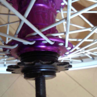 BMX ホイール 20インチ リア KHEBIKES CASSETTE REAR WHEEL