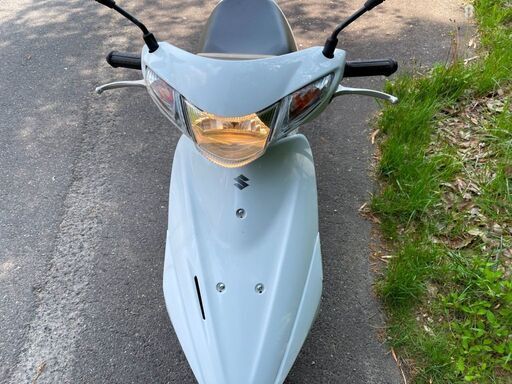 豊田市発 スズキ アドレスV50 白 210613 愛知県豊田市発 スズキ