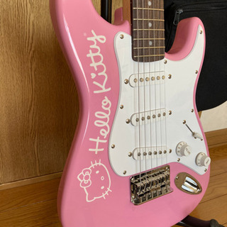 ☆かなり美品！☆レア物☆Hello Kitty/Squier by fender/MINI/ミニ