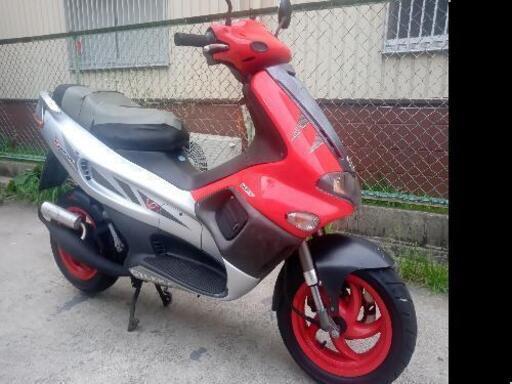 ジレラランナーSP50 水冷2スト 実働 鍵・書類あり バッテリー新品 チャンバー パワフィル