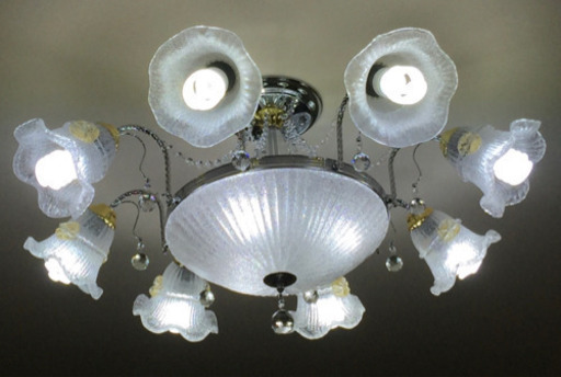 0円 Diyや交換用 シャンデリア シーリングライト のフレーム Ken 百合ヶ丘の照明器具の中古あげます 譲ります ジモティーで不用品の処分