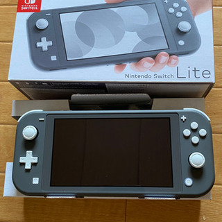 【ネット決済・配送可】【 任天堂Switch Lite グレー ...