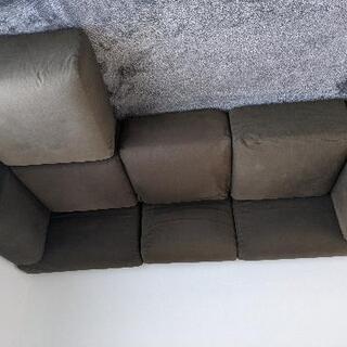 値下げしました！！】無印良品 ソファーオットマン、カバーセット