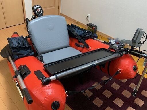 フローター（ZephyrBoat）　ZF-158VH-T　エレキ＆魚探付き