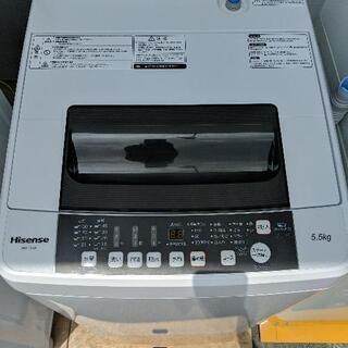 値下げ❗洗濯機 ハイセンス HW-T55A 2017年製 5.5kg【3ヶ月保証★送料に設置込】💳自社配送時🌟代引き可💳※現金、クレジット、スマホ決済対応※