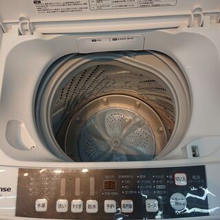 ID 971823 ハイセンス 5.5kg 2019年製 HW-E5502 キズ有 サビ有