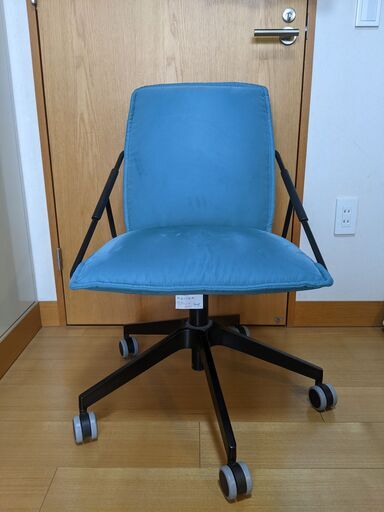 IKEA(イケア) VILLSTAD 回転チェア ターコイズ eym-gourmet.com